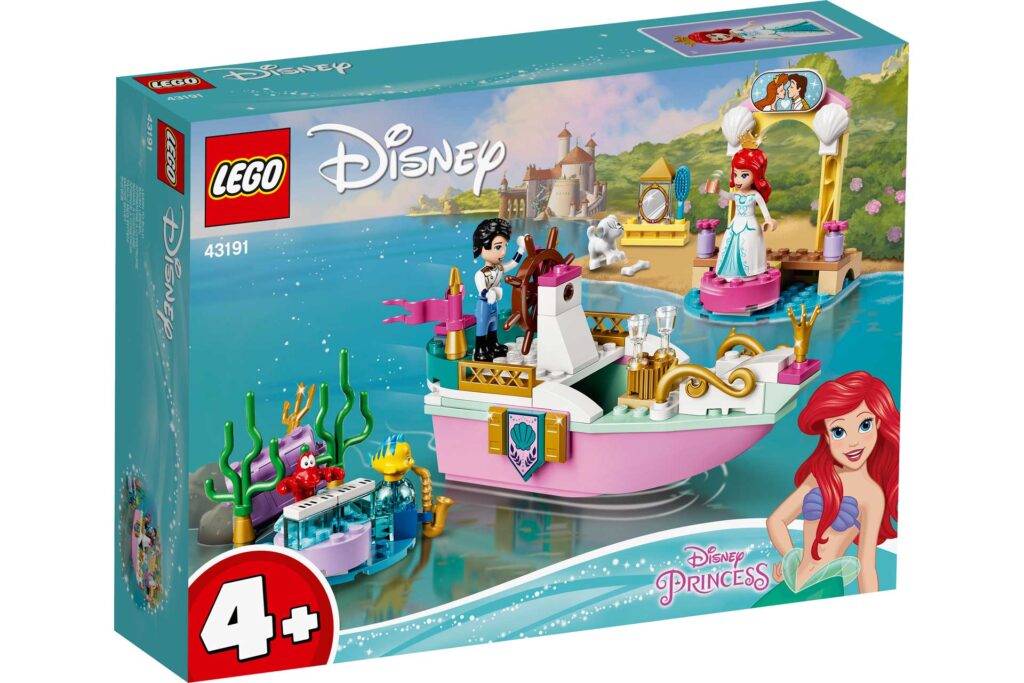 LEGO 43191 Ariels feestboot Disney Princess