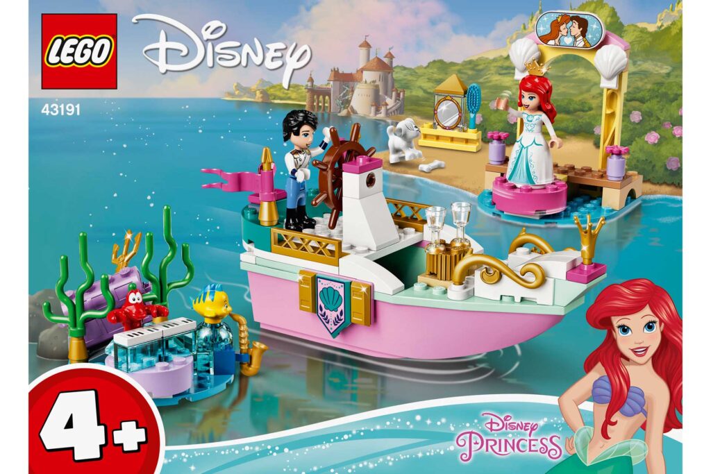 LEGO 43191 Ariels feestboot Disney Princess - Afbeelding 3