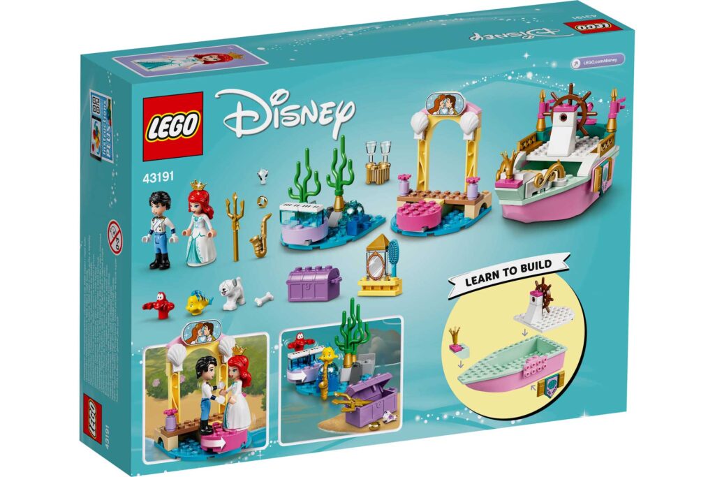 LEGO 43191 Ariels feestboot Disney Princess - Afbeelding 5
