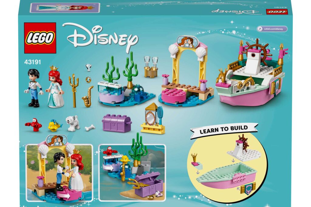 LEGO 43191 Ariels feestboot Disney Princess - Afbeelding 6