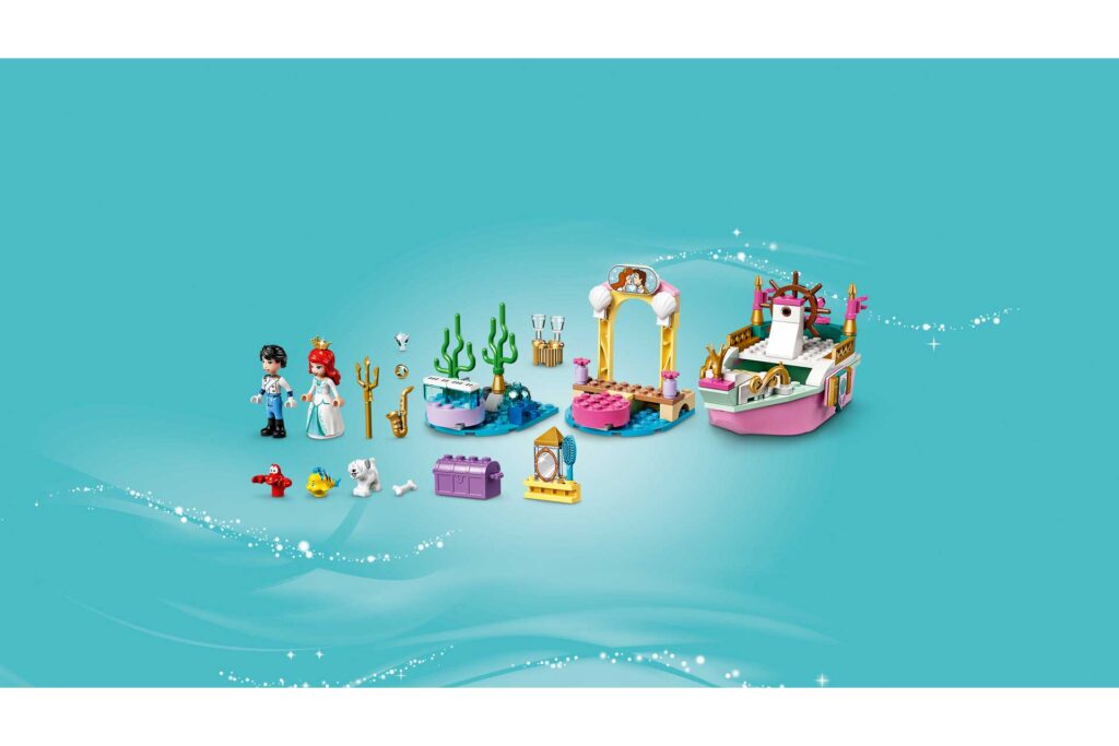LEGO 43191 Ariels feestboot Disney Princess - Afbeelding 21