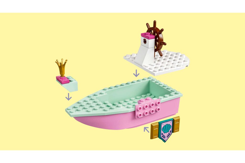 LEGO 43191 Ariels feestboot Disney Princess - Afbeelding 23