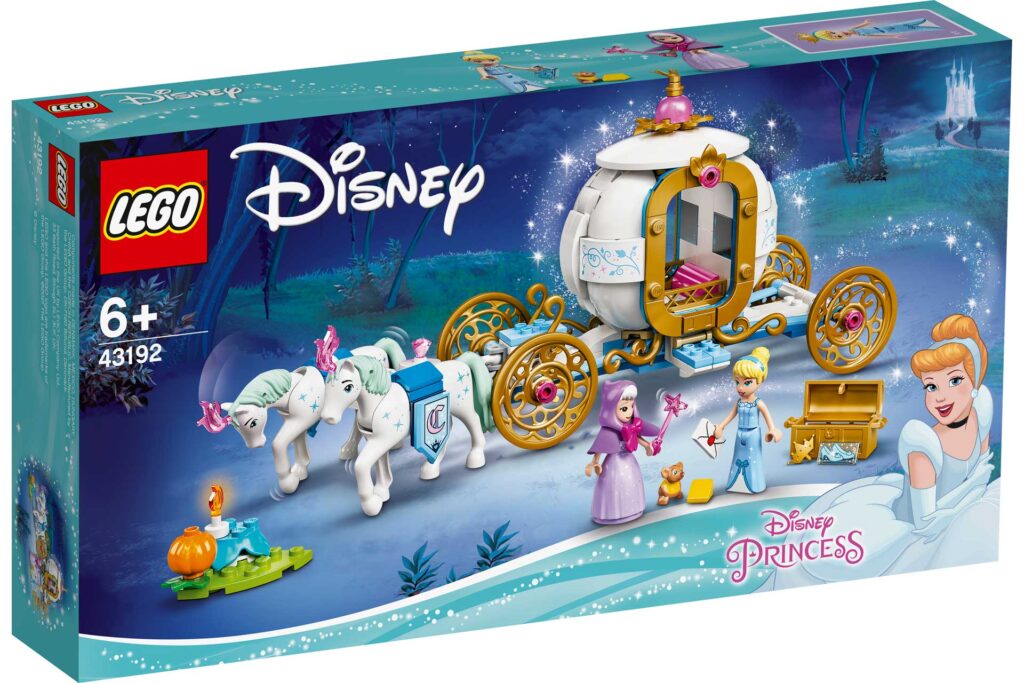 LEGO 43192 Disney Assepoesters koninklijke koets