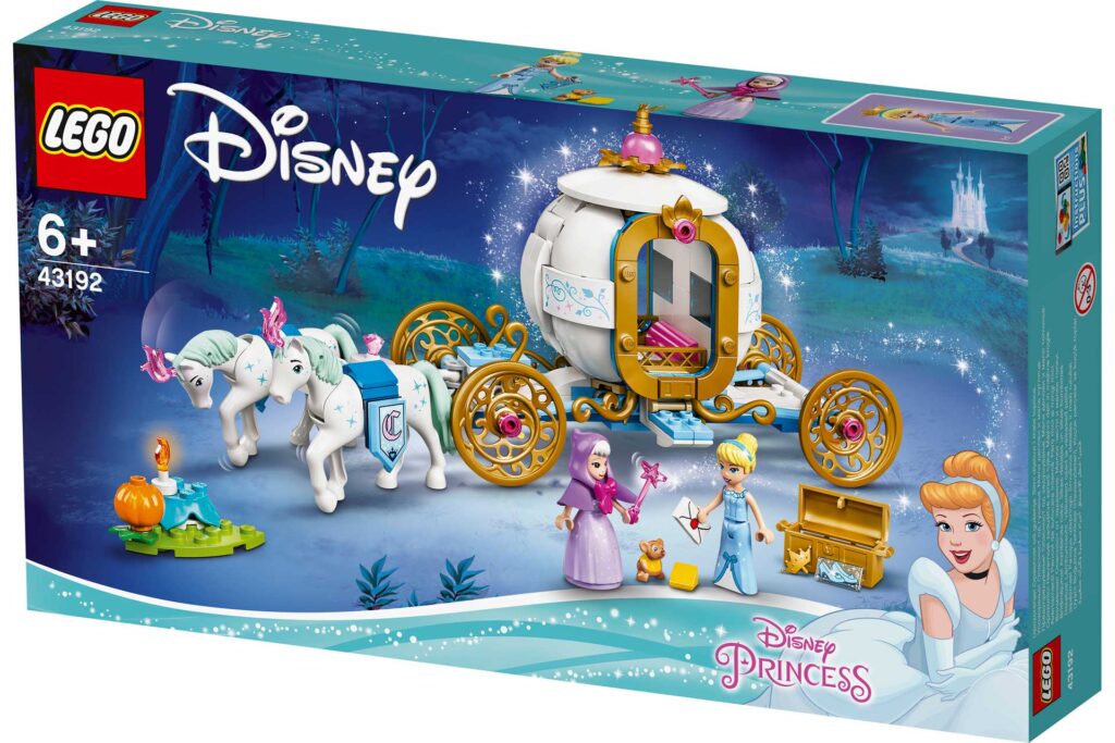 LEGO 43192 Disney Assepoesters koninklijke koets - Afbeelding 7