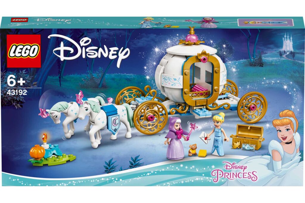 LEGO 43192 Disney Assepoesters koninklijke koets - Afbeelding 9