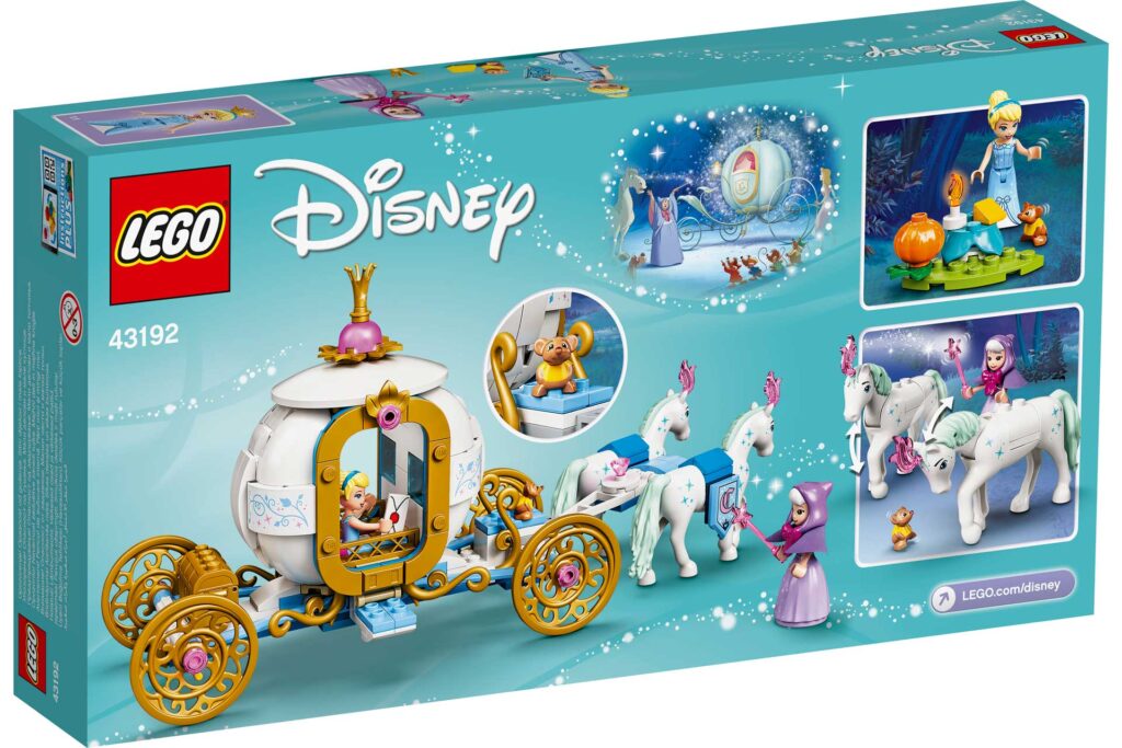LEGO 43192 Disney Assepoesters koninklijke koets - Afbeelding 10