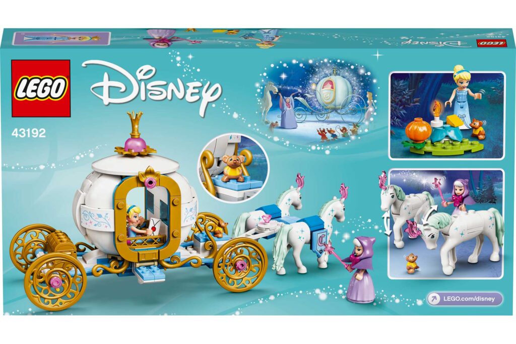 LEGO 43192 Disney Assepoesters koninklijke koets - Afbeelding 11