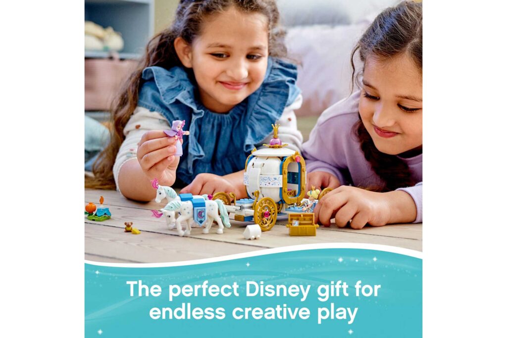 LEGO 43192 Disney Assepoesters koninklijke koets - Afbeelding 2