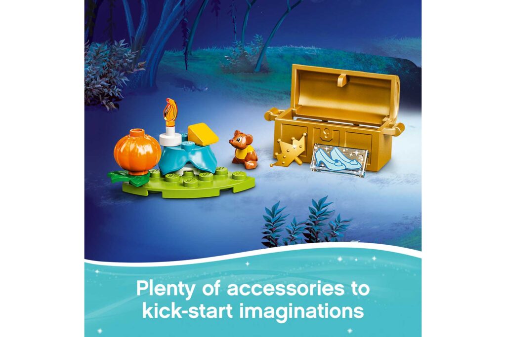 LEGO 43192 Disney Assepoesters koninklijke koets - Afbeelding 3