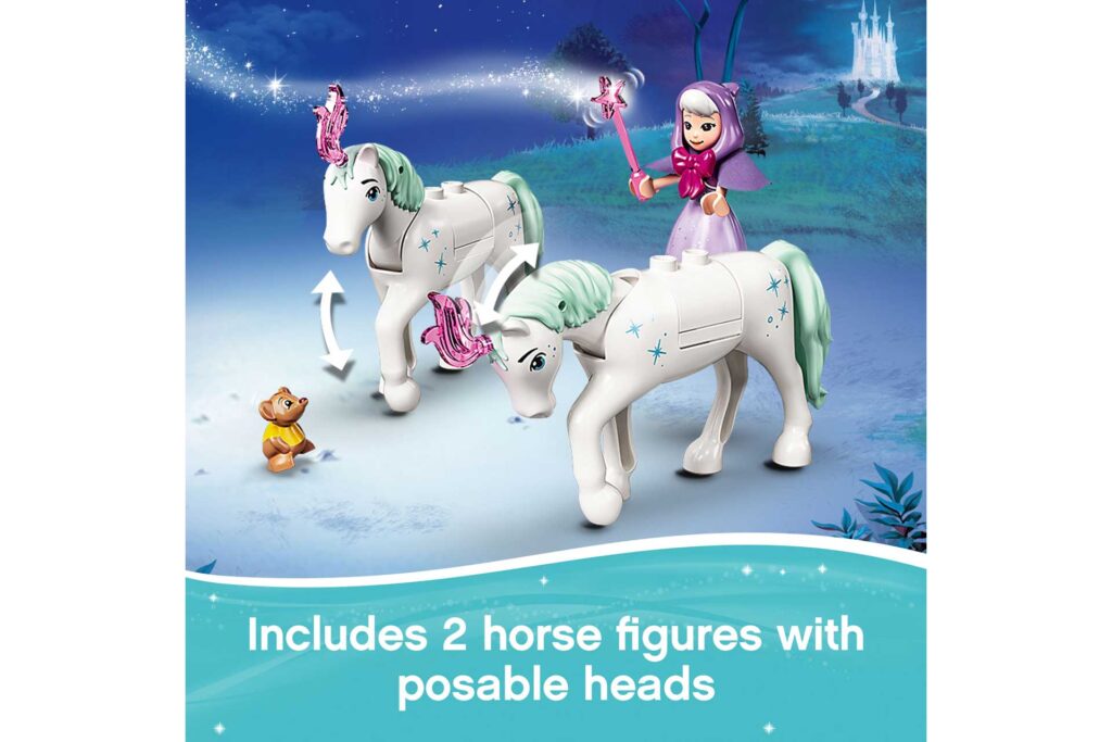 LEGO 43192 Disney Assepoesters koninklijke koets - Afbeelding 4