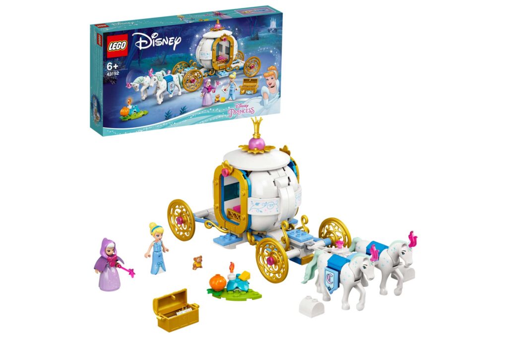 LEGO 43192 Disney Assepoesters koninklijke koets - Afbeelding 12
