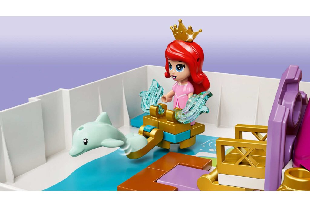 LEGO 43193 Disney Ariel, Belle, Assepoester en Tiana's verhalenboekavontuur - Afbeelding 6