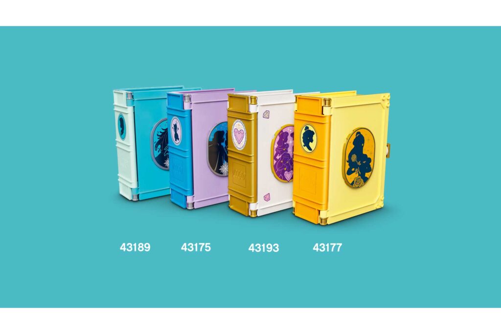 LEGO 43193 Disney Ariel, Belle, Assepoester en Tiana's verhalenboekavontuur - Afbeelding 2