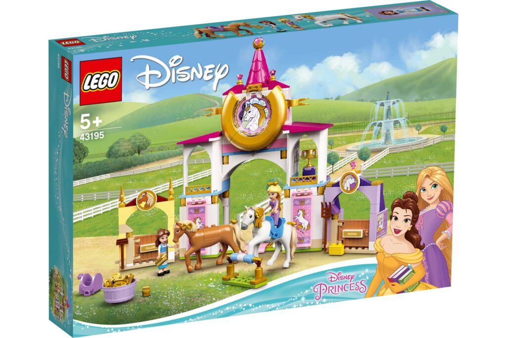LEGO 43195 Disney Belle en Rapunzel's koninklijke paardenstal