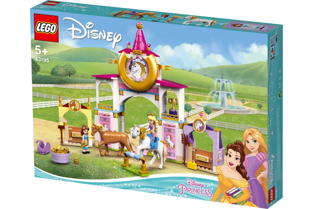 LEGO 43195 Disney Belle en Rapunzel's koninklijke paardenstal - Afbeelding 45
