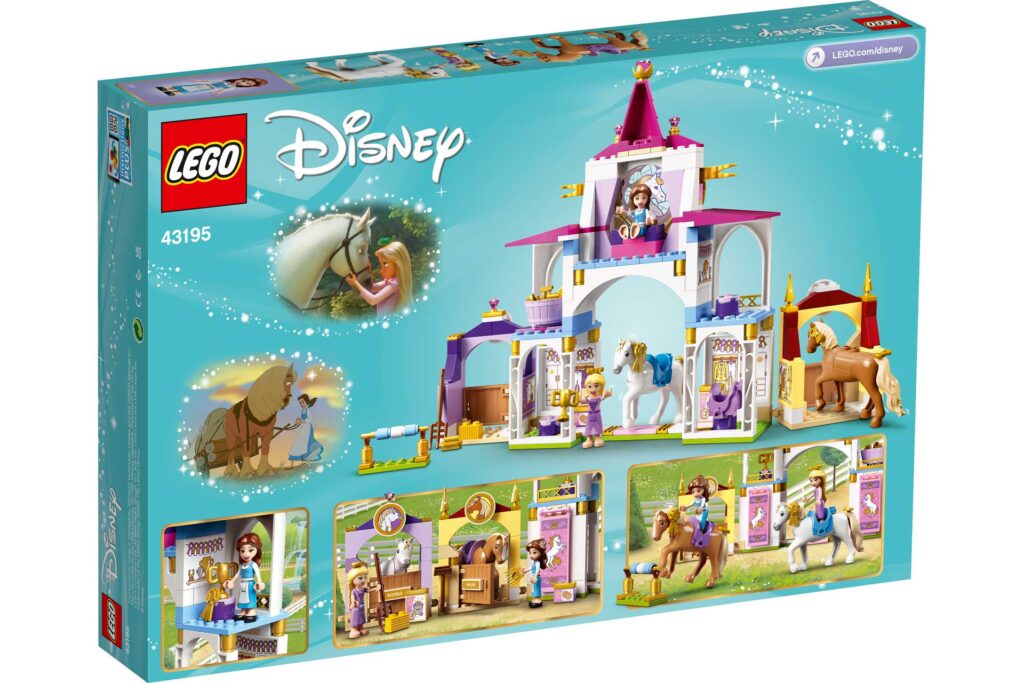 LEGO 43195 Disney Belle en Rapunzel's koninklijke paardenstal - Afbeelding 42