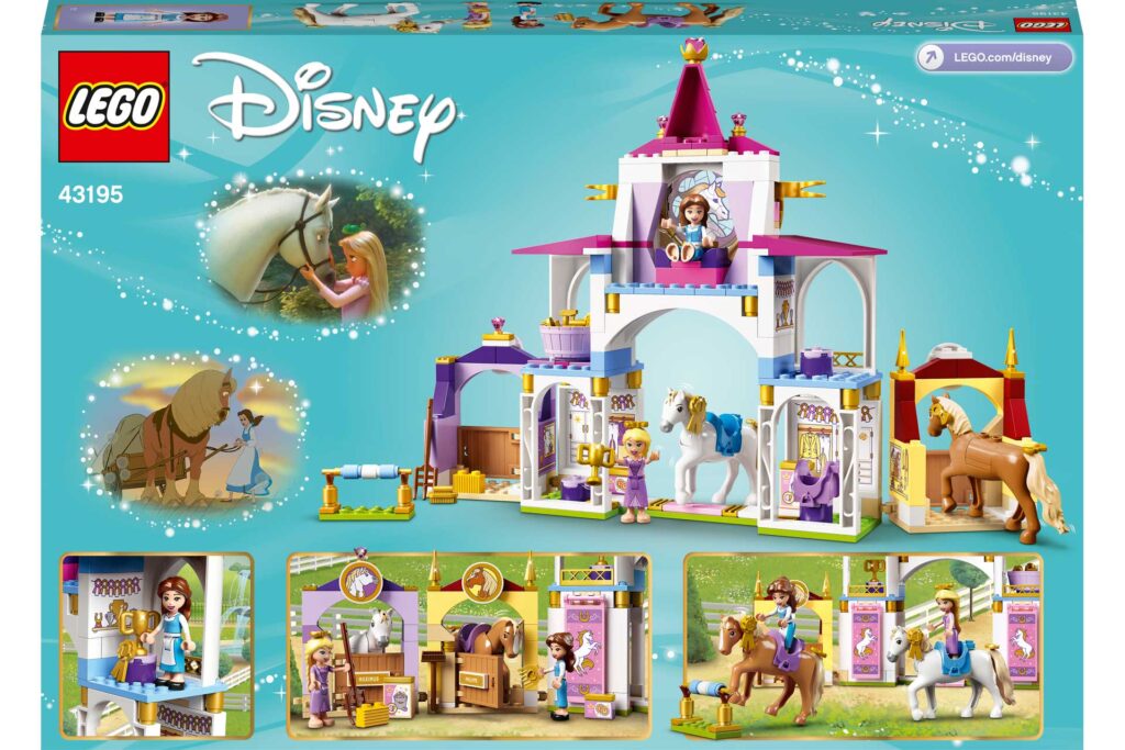 LEGO 43195 Disney Belle en Rapunzel's koninklijke paardenstal - Afbeelding 41