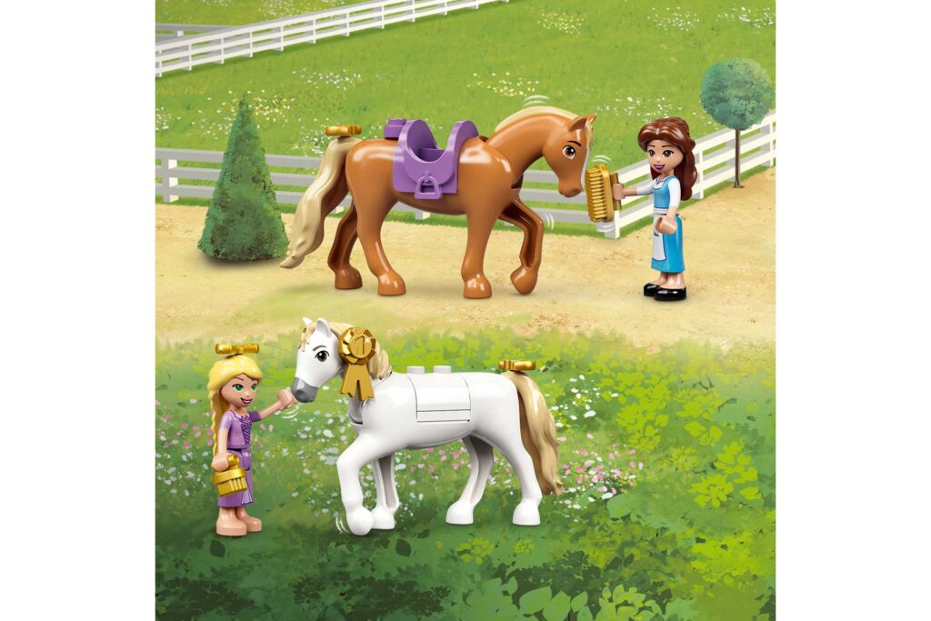LEGO 43195 Disney Belle en Rapunzel's koninklijke paardenstal - Afbeelding 38