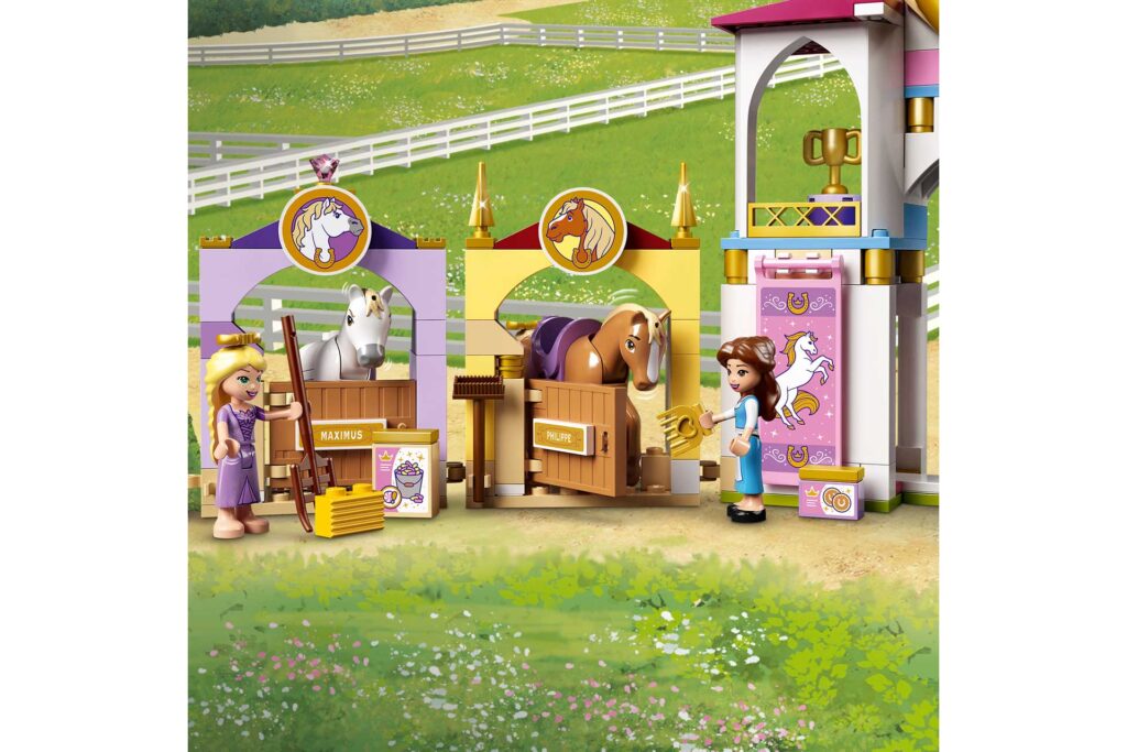 LEGO 43195 Disney Belle en Rapunzel's koninklijke paardenstal - Afbeelding 36