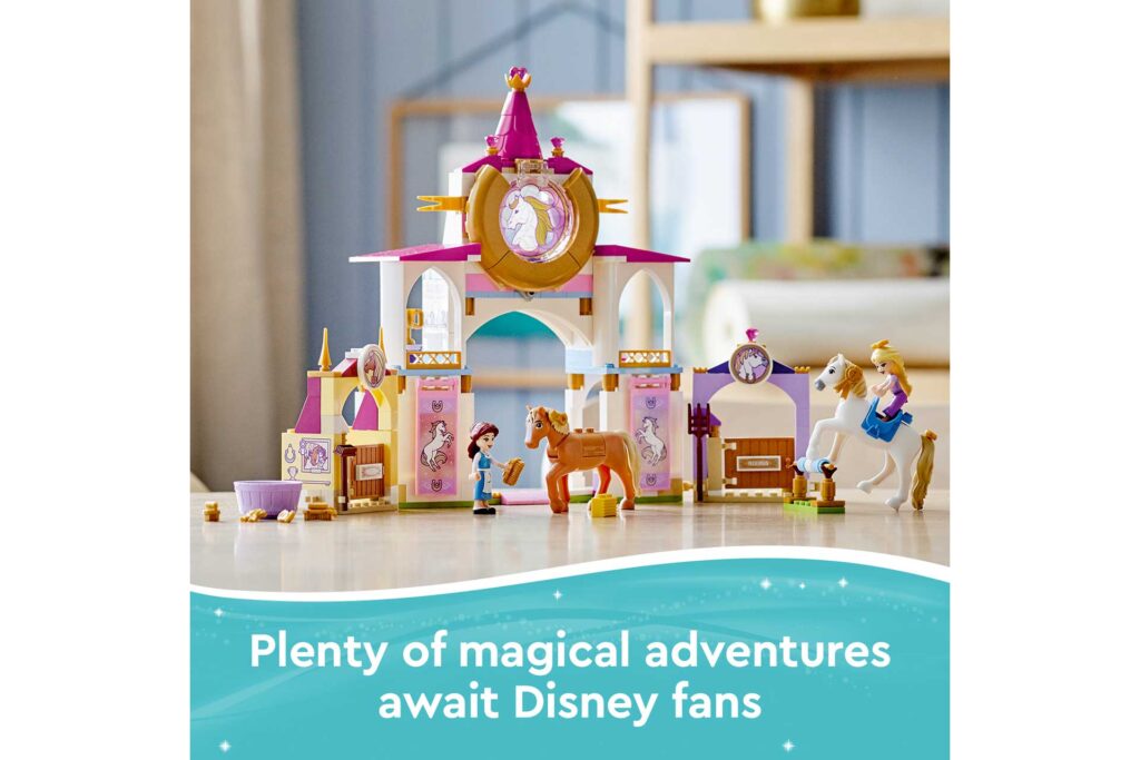 LEGO 43195 Disney Belle en Rapunzel's koninklijke paardenstal - Afbeelding 34