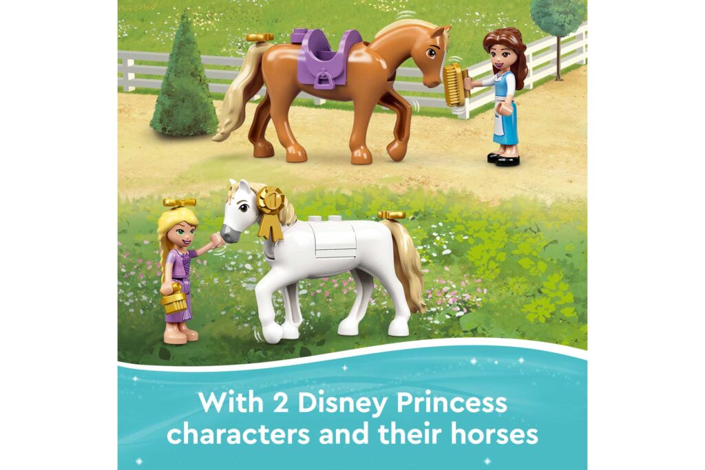LEGO 43195 Disney Belle en Rapunzel's koninklijke paardenstal - Afbeelding 33