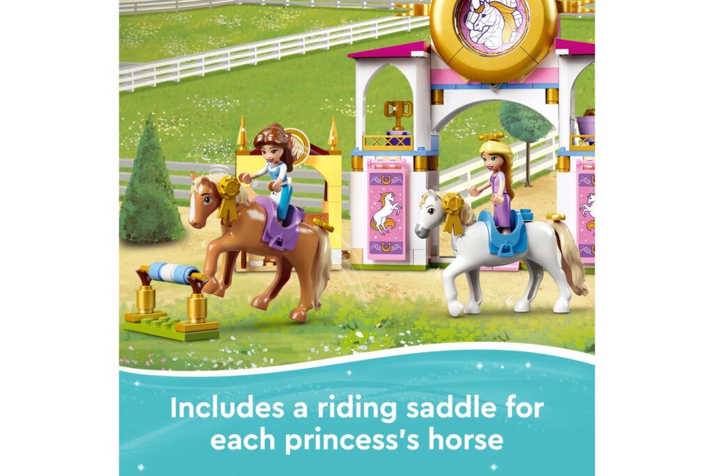 LEGO 43195 Disney Belle en Rapunzel's koninklijke paardenstal - Afbeelding 32