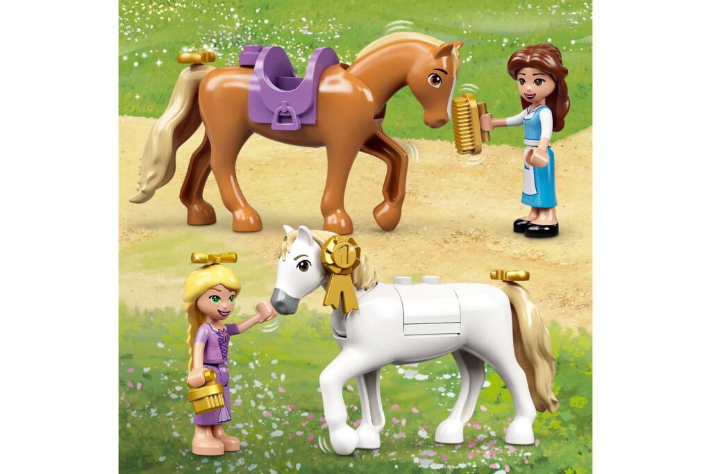 LEGO 43195 Disney Belle en Rapunzel's koninklijke paardenstal - Afbeelding 26