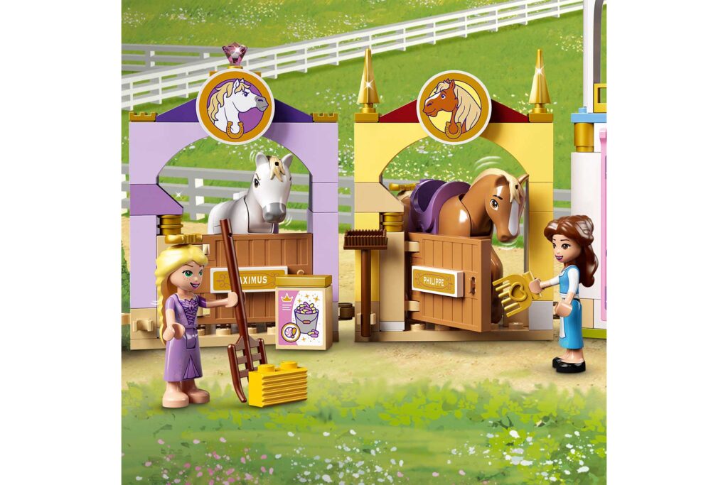 LEGO 43195 Disney Belle en Rapunzel's koninklijke paardenstal - Afbeelding 25