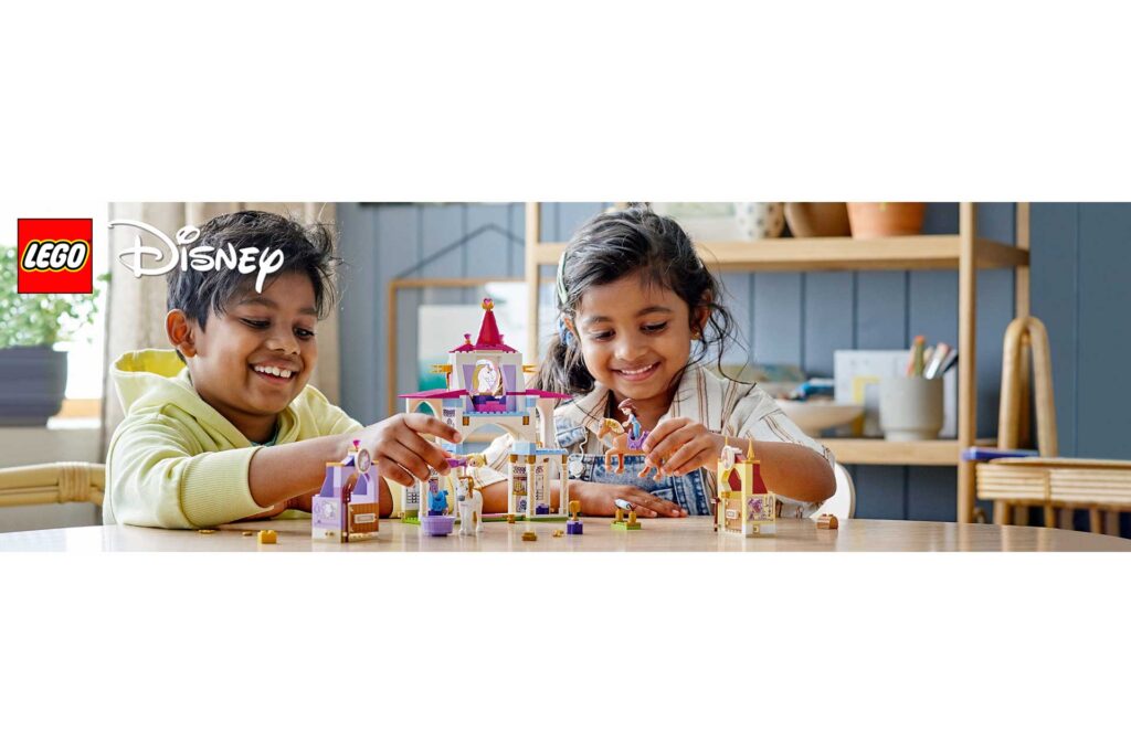 LEGO 43195 Disney Belle en Rapunzel's koninklijke paardenstal - Afbeelding 9