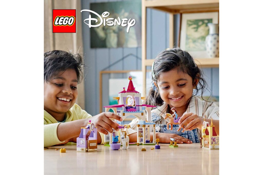 LEGO 43195 Disney Belle en Rapunzel's koninklijke paardenstal - Afbeelding 10