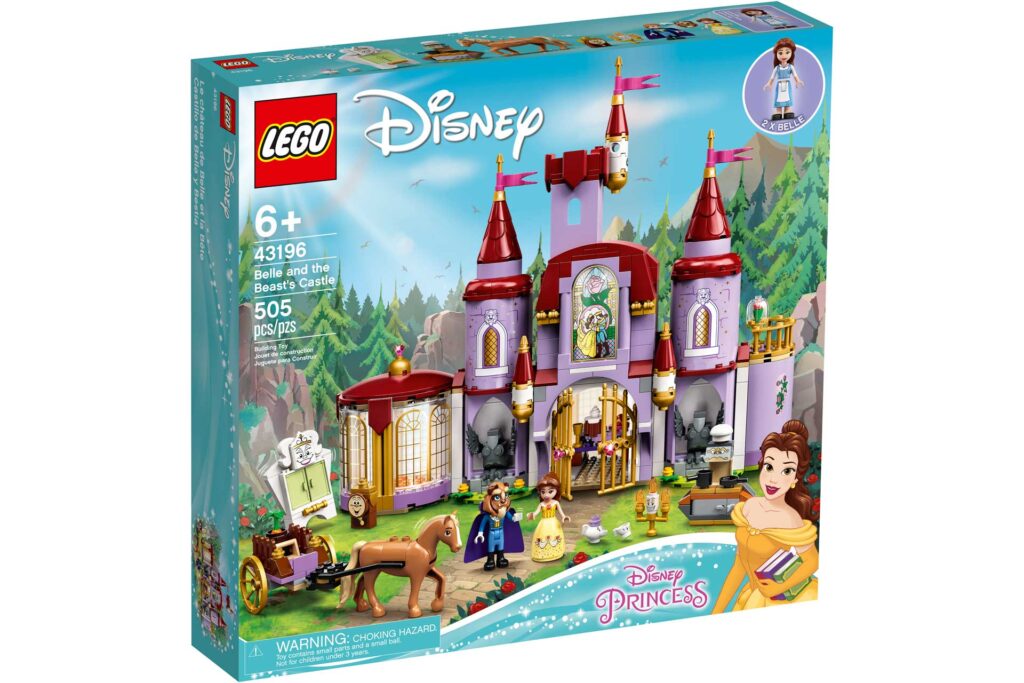 LEGO 43196 Disney Princess Belle en het Beest kasteel