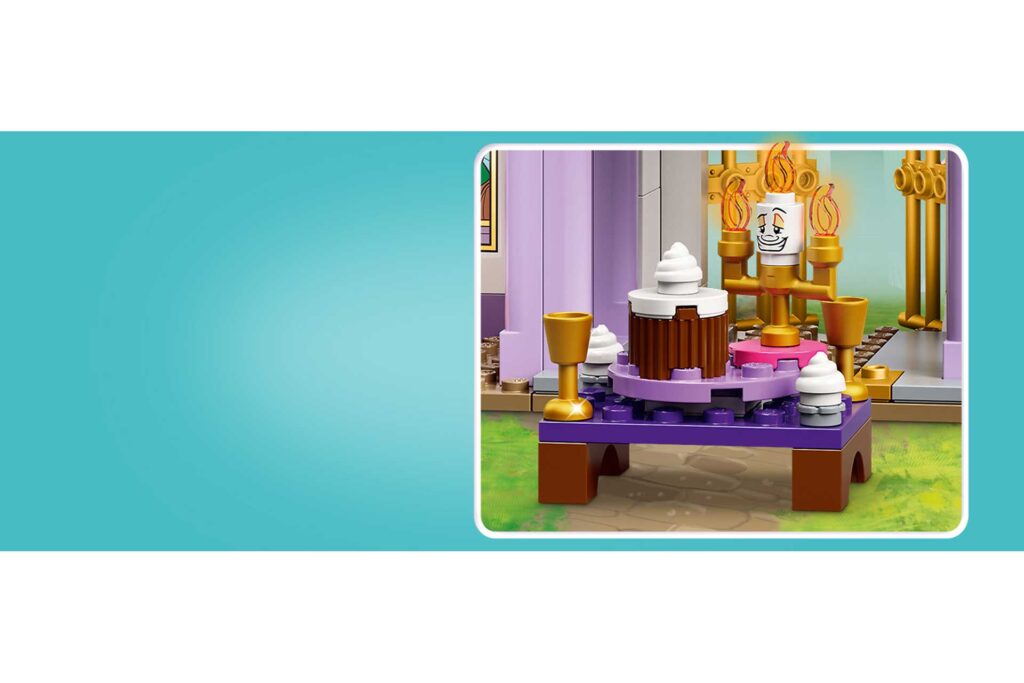 LEGO 43196 Disney Princess Belle en het Beest kasteel - Afbeelding 17