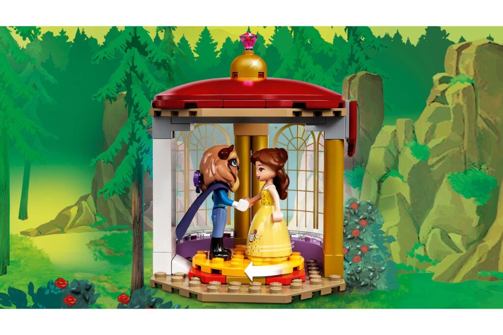 LEGO 43196 Disney Princess Belle en het Beest kasteel - Afbeelding 6