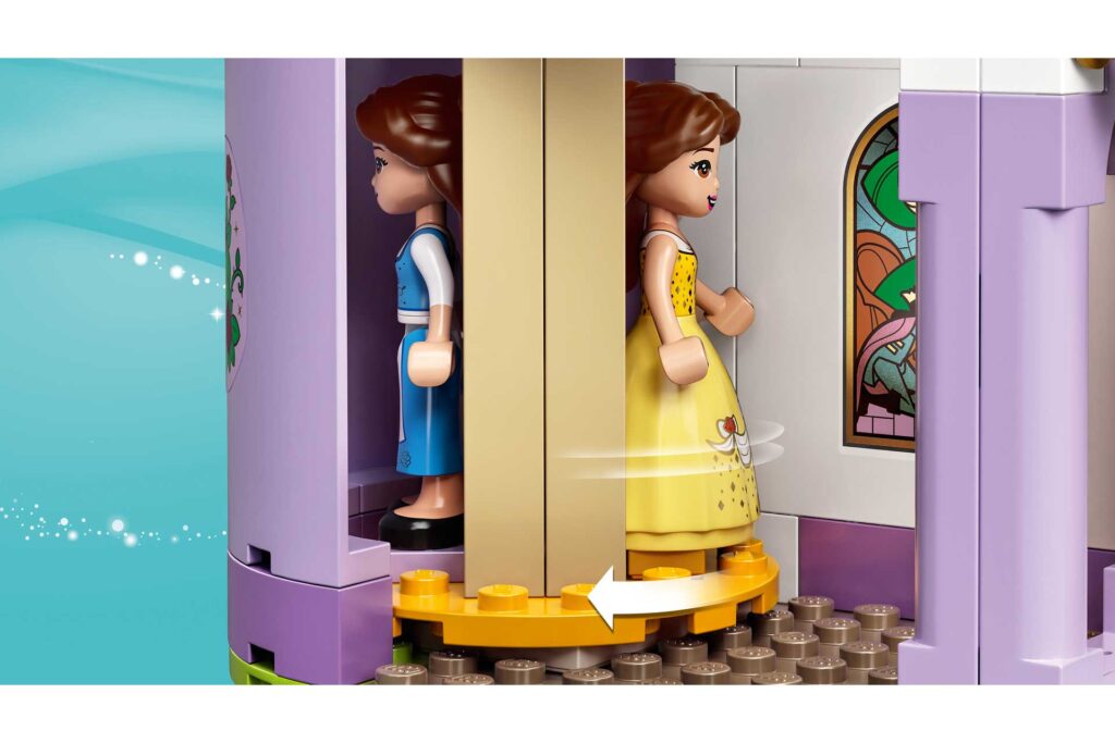 LEGO 43196 Disney Princess Belle en het Beest kasteel - Afbeelding 4
