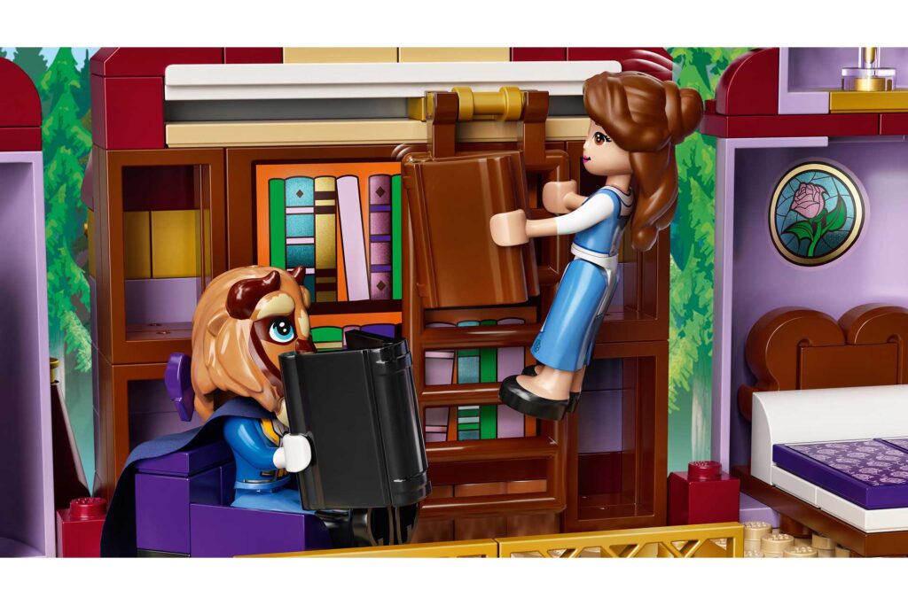 LEGO 43196 Disney Princess Belle en het Beest kasteel - Afbeelding 3