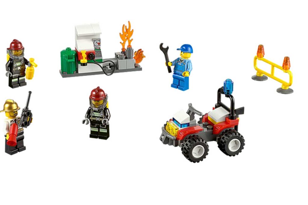 LEGO 60088 City Brandweer startset - Afbeelding 2