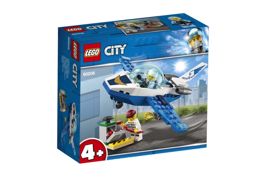 LEGO 60206 City Luchtpolitie vliegtuigpatrouille