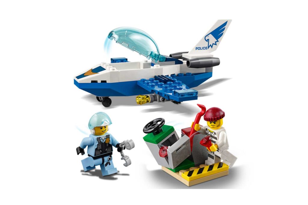 LEGO 60206 City Luchtpolitie vliegtuigpatrouille - Afbeelding 3