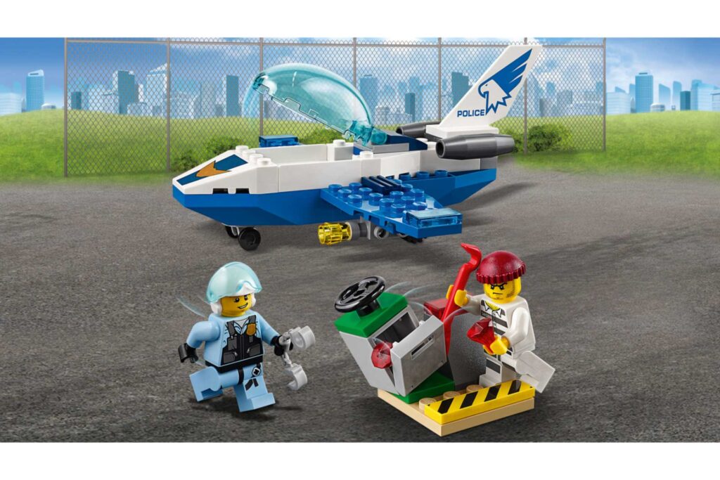 LEGO 60206 City Luchtpolitie vliegtuigpatrouille - Afbeelding 11