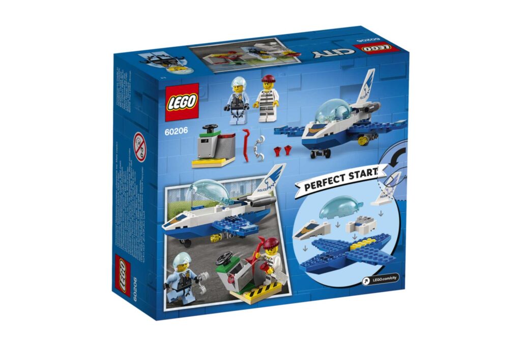 LEGO 60206 City Luchtpolitie vliegtuigpatrouille - Afbeelding 8