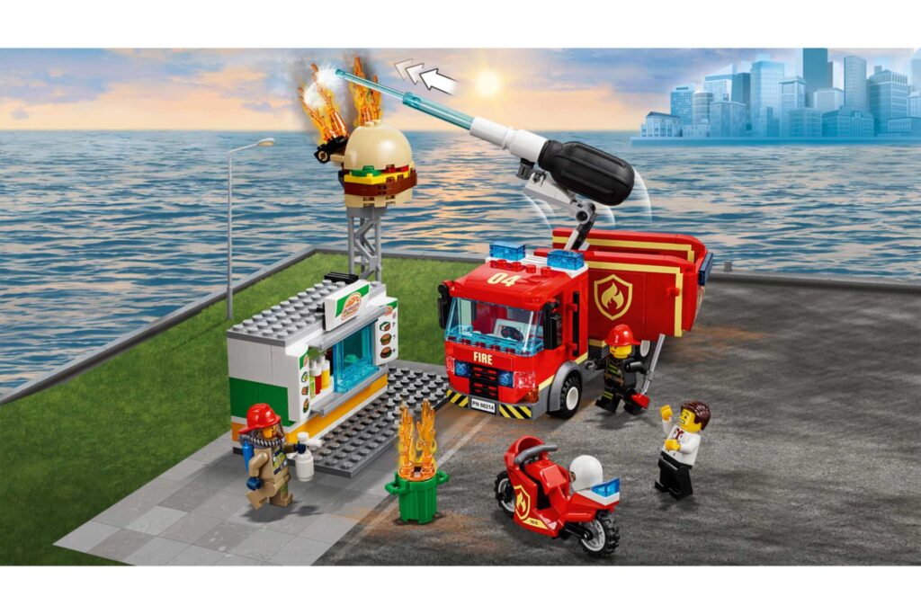 LEGO 60214 City Brand bij het hamburgerrestaurant - Afbeelding 9