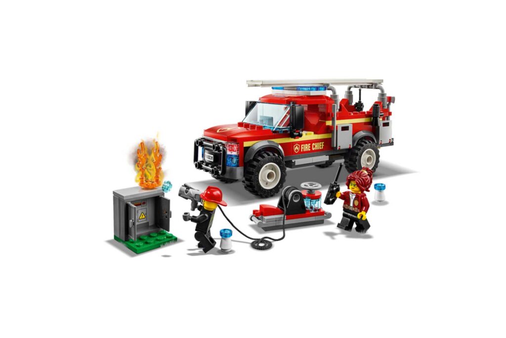 LEGO 60231 City Reddingswagen van brandweercommandant - Afbeelding 6