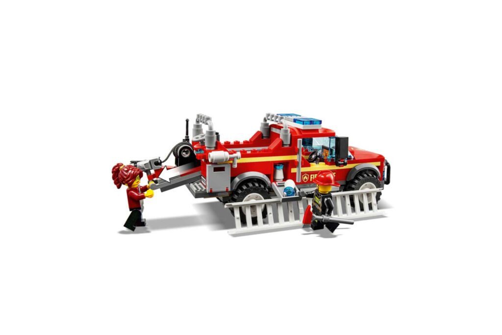 LEGO 60231 City Reddingswagen van brandweercommandant - Afbeelding 4