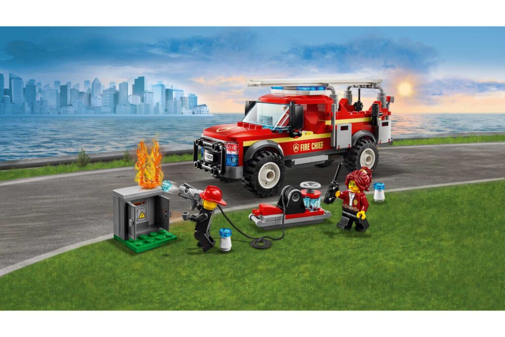 LEGO 60231 City Reddingswagen van brandweercommandant - Afbeelding 14