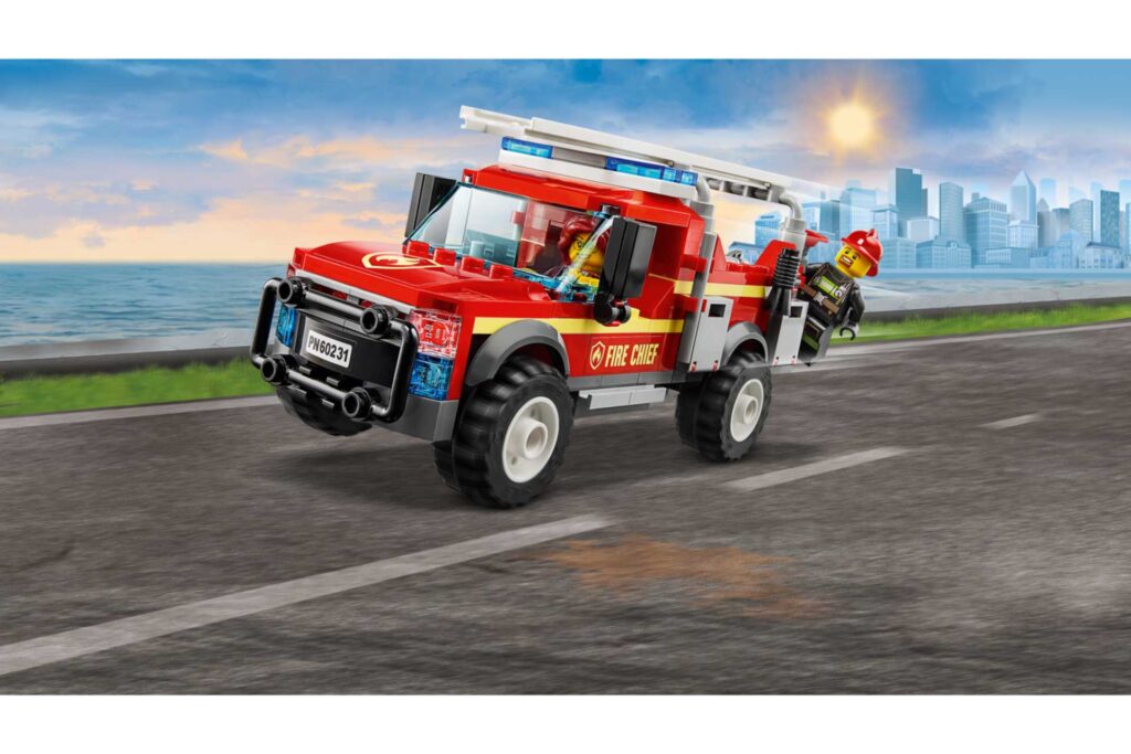 LEGO 60231 City Reddingswagen van brandweercommandant - Afbeelding 13