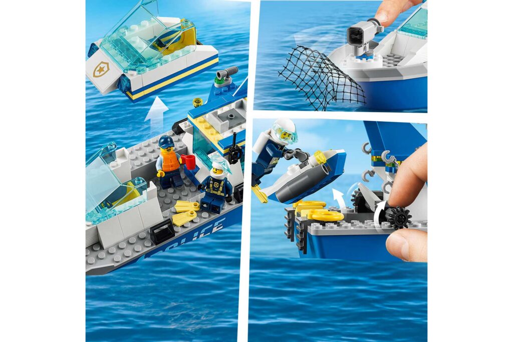 LEGO 60277 City Politie patrouilleboot - Afbeelding 18