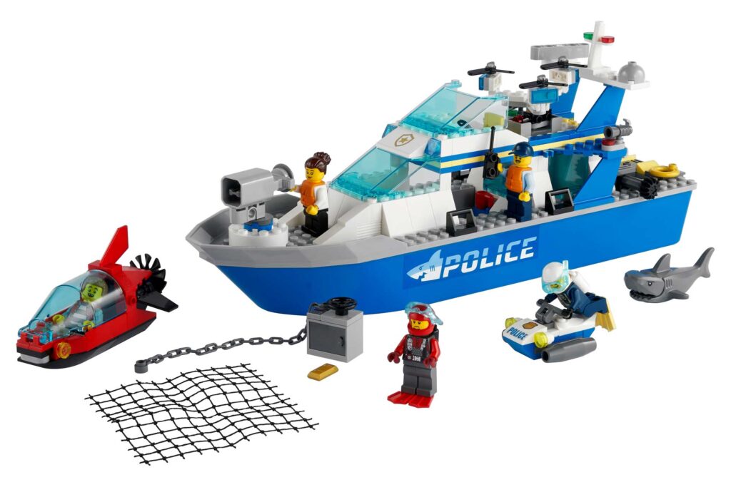 LEGO 60277 City Politie patrouilleboot - Afbeelding 9