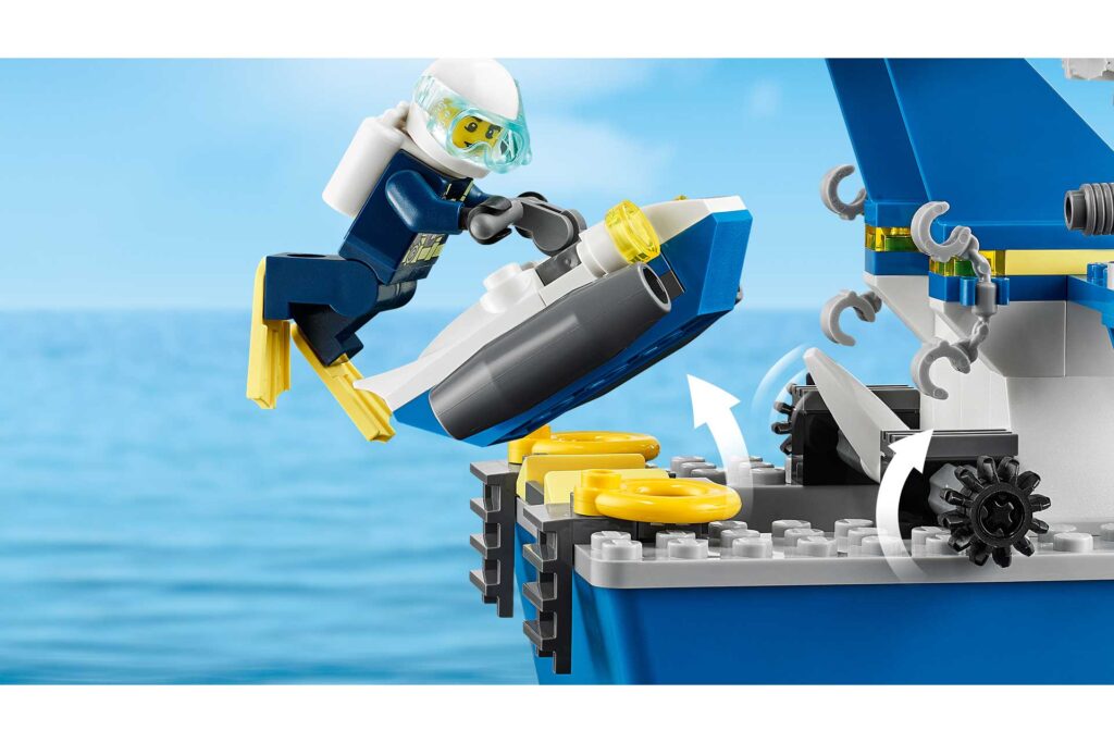 LEGO 60277 City Politie patrouilleboot - Afbeelding 5