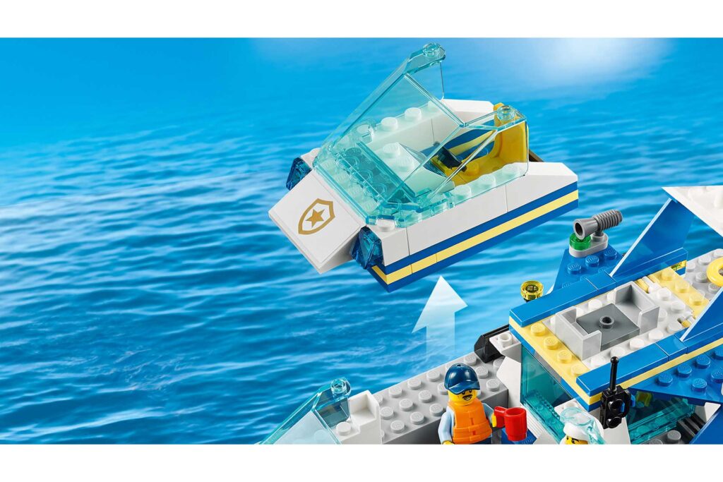 LEGO 60277 City Politie patrouilleboot - Afbeelding 3