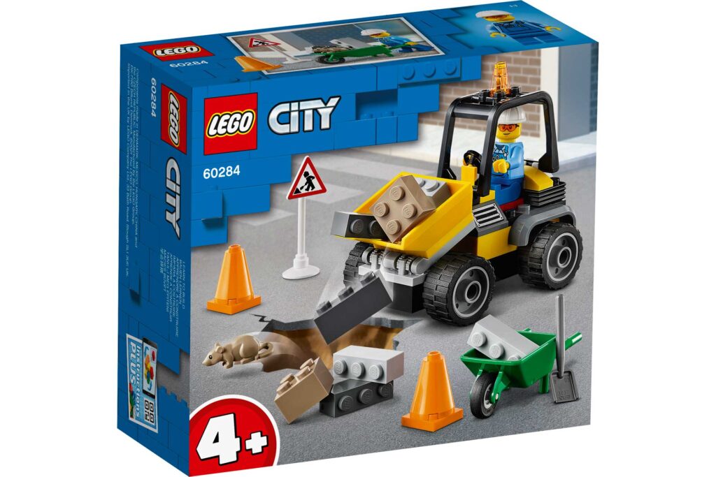 LEGO 60284 City Wegenbouwtruck